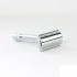 Станок для бритья Т-образный Rockwell 2C Double Edge Safety Razor White Chrome Станок для бритья Т-образный Rockwell 2C Double Edge Safety Razor White Chrome