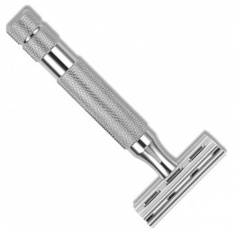 Станок для бритья Т-образный Rockwell 2C Double Edge Safety Razor White Chrome Станок для бритья Т-образный Rockwell 2C Double Edge Safety Razor White Chrome