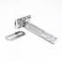 Станок для бритья Т-образный Rockwell 6C Double Edge Safety Razor White Chrome Станок для бритья Т-образный Rockwell 6C Double Edge Safety Razor White Chrome