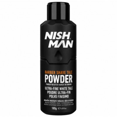 Тальк для тела Nishman Barber Shave Talc Powder 180 грамм Тальк для тела Nishman Barber Shave Talc Powder 180 грамм