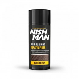 Кератиновая фибра для объема волос Nishman Hair Keratine Fiber Dark Brown 20 грамм Кератиновая фибра для объема волос Nishman Hair Keratine Fiber Dark Brown 20 грамм