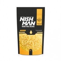 Воск для депиляции Nishman Hard Wax Beans Natural 500 гр