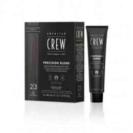Система маскировки седых волос уровень 2-3 American Crew Precision Blend Dark 3 x 40 мл