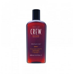 Средство 3-в-1 по уходу за волосами и телом American Crew Shampoo, Conditioner and Body Wash, 450 мл Средство 3-в-1 по уходу за волосами и телом American Crew Shampoo, Conditioner and Body Wash, 450 мл