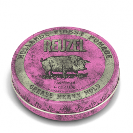 Помада для волос Reuzel Pink Heavy Hold Grease 